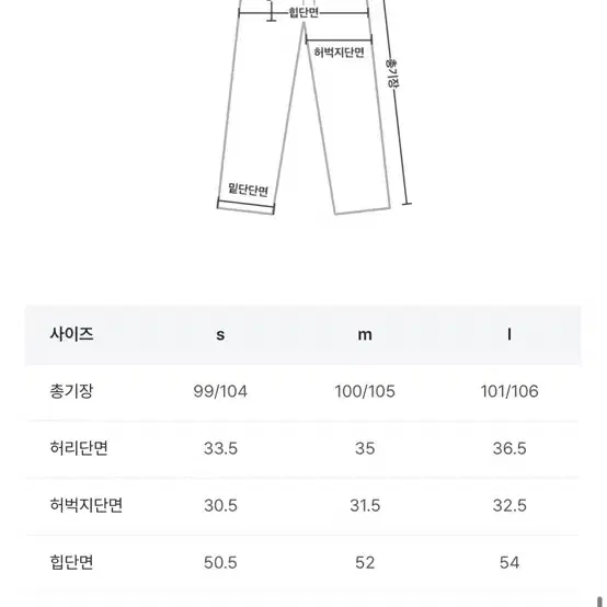 라이크유 핀턱샌드데님 M 숏기장