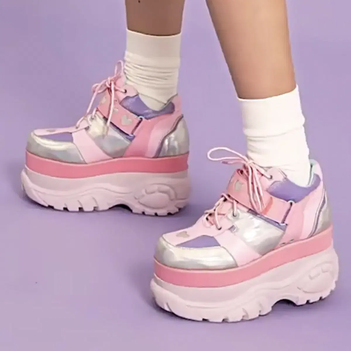 돌스킬 dollskill sugar thrillz 통굽 운동화 신발