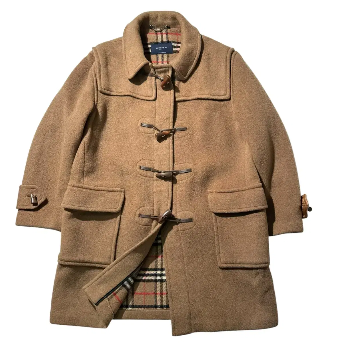 [XL] Burberry Nova Check Lined Duffel Coat