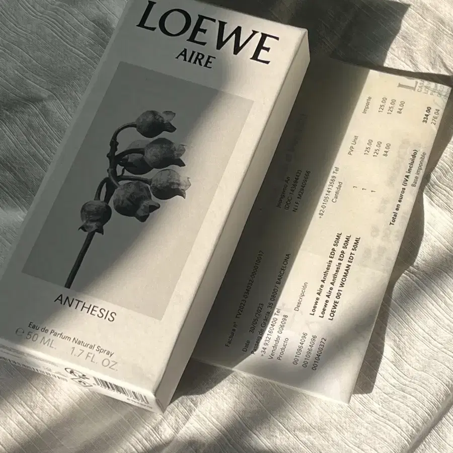 로에베 안떼시스 50ml, LOEWE Aire Anthesis 50ml