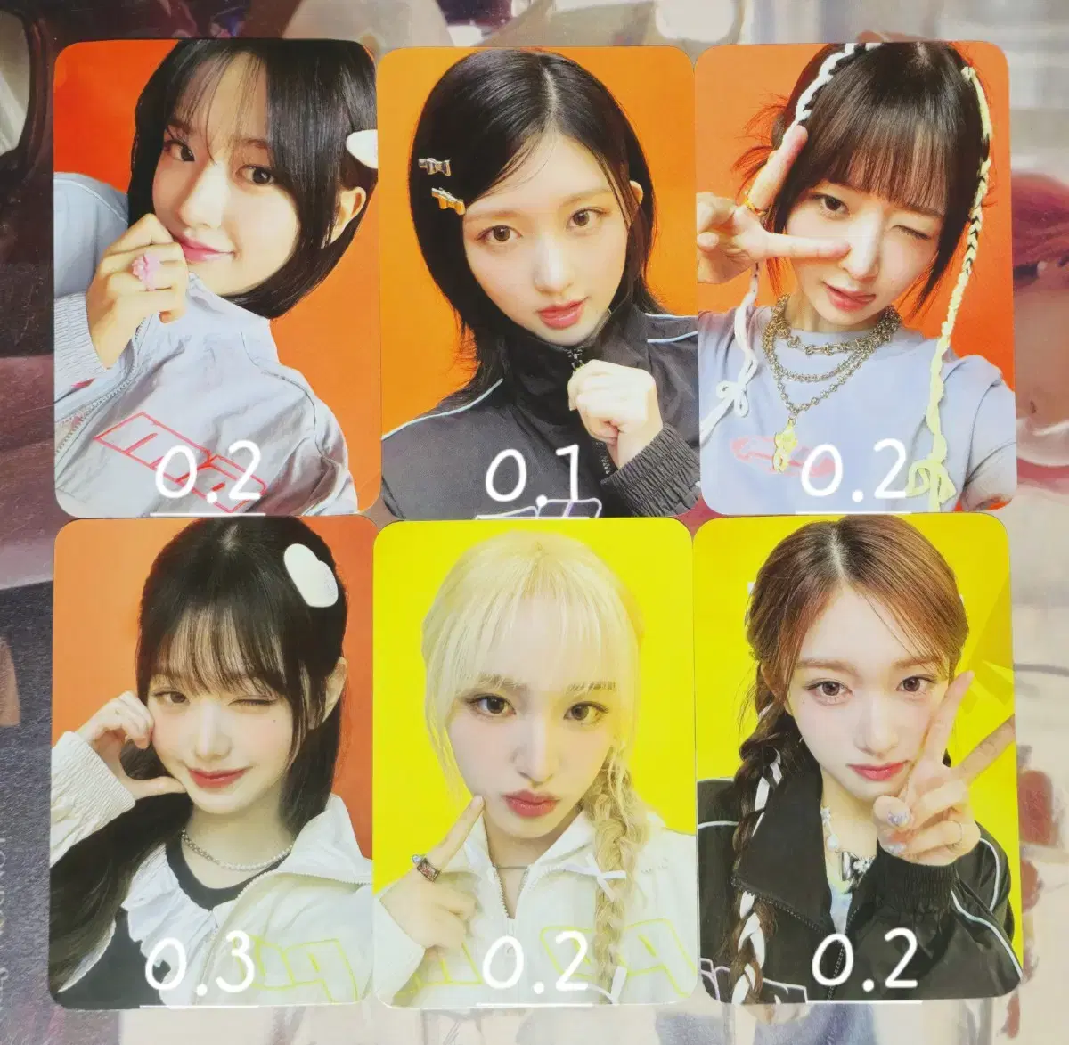 ive photocard wts! cougar yujin gaeul leeseo wonyoung leeseo