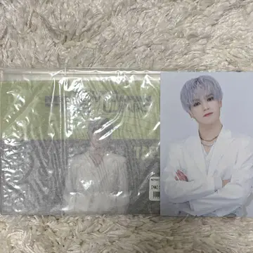 nct127 태연 THE LINK DVD 동봉 카드 클리어 파우치