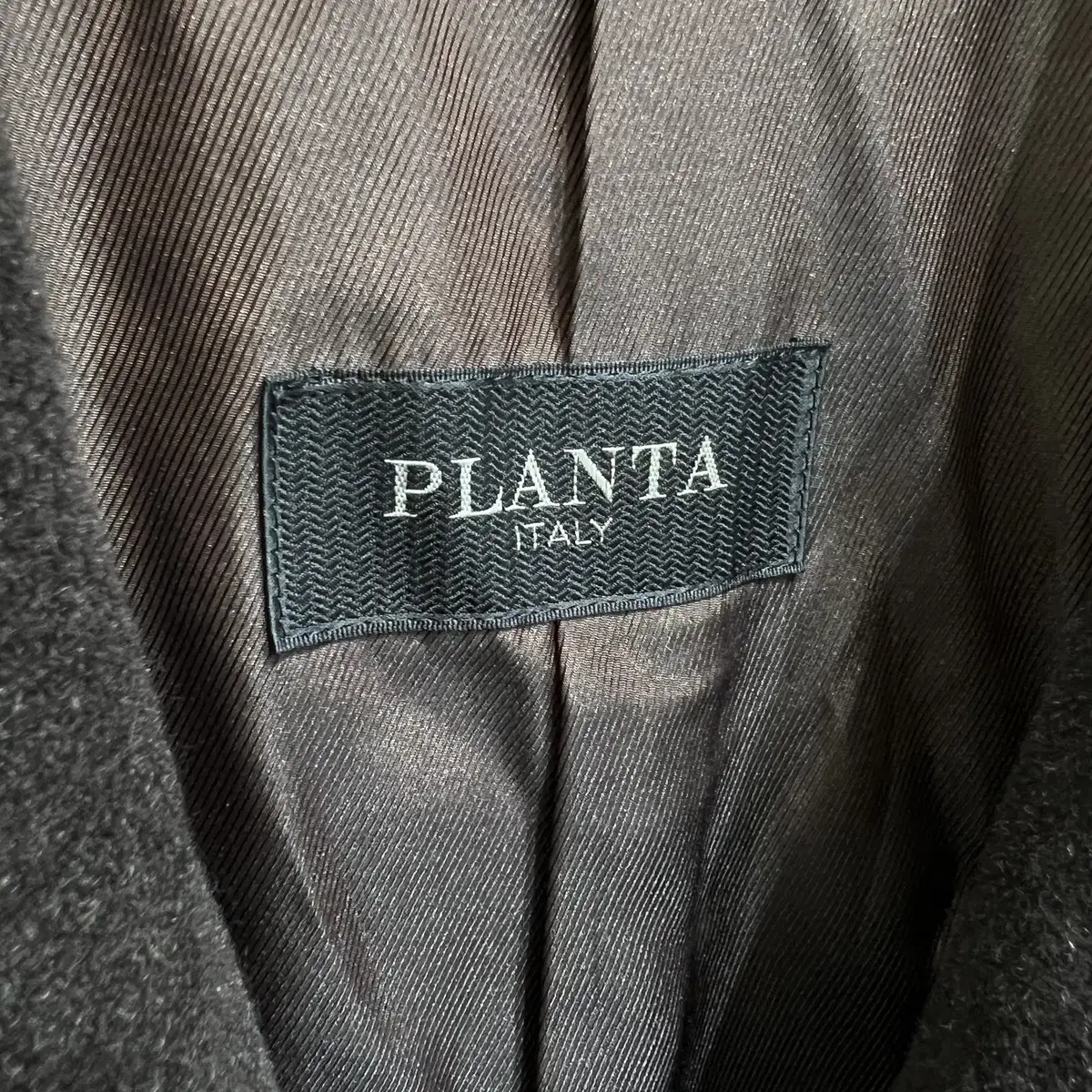 빈티지 PLANTA (Made in Japan) 브라운 울 코트