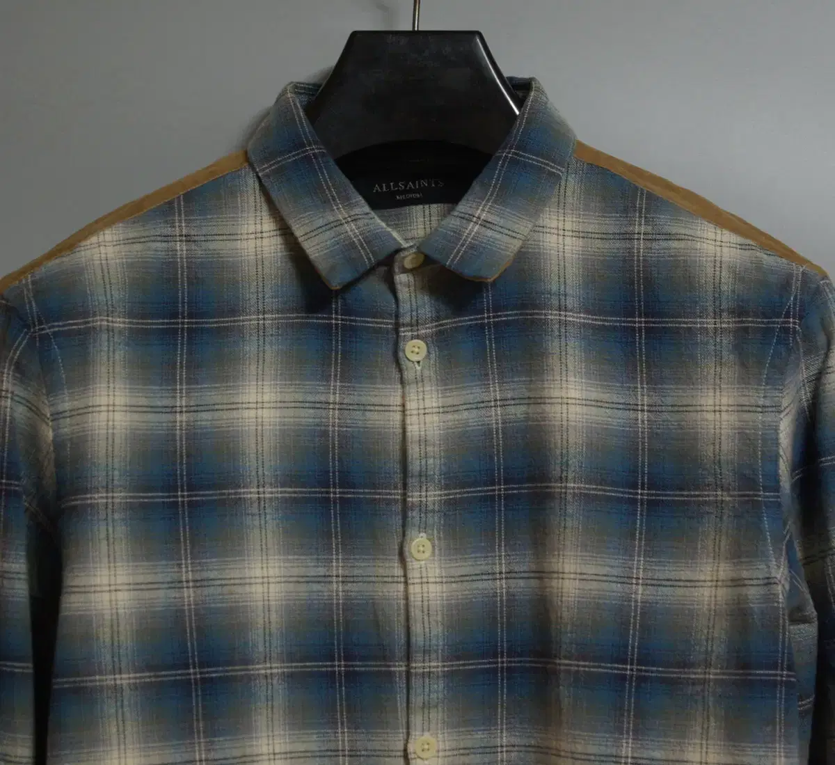 All Saints Check Shirt M