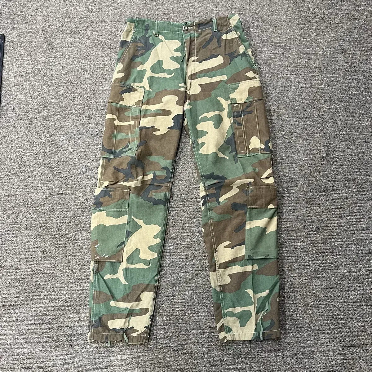 (30) Military US Army Woodland Camo Combat Pants