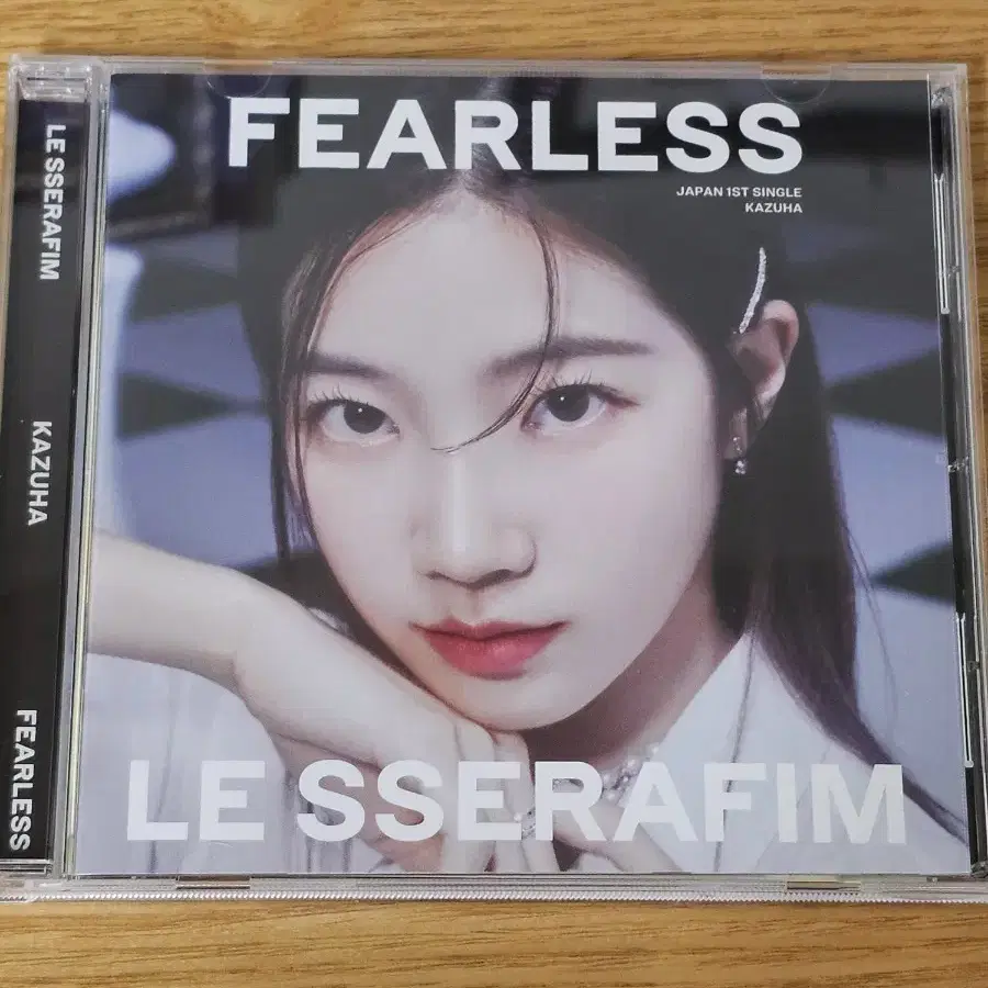 르세라핌 fearless 일본 앨범 솔로 자켓 카즈하