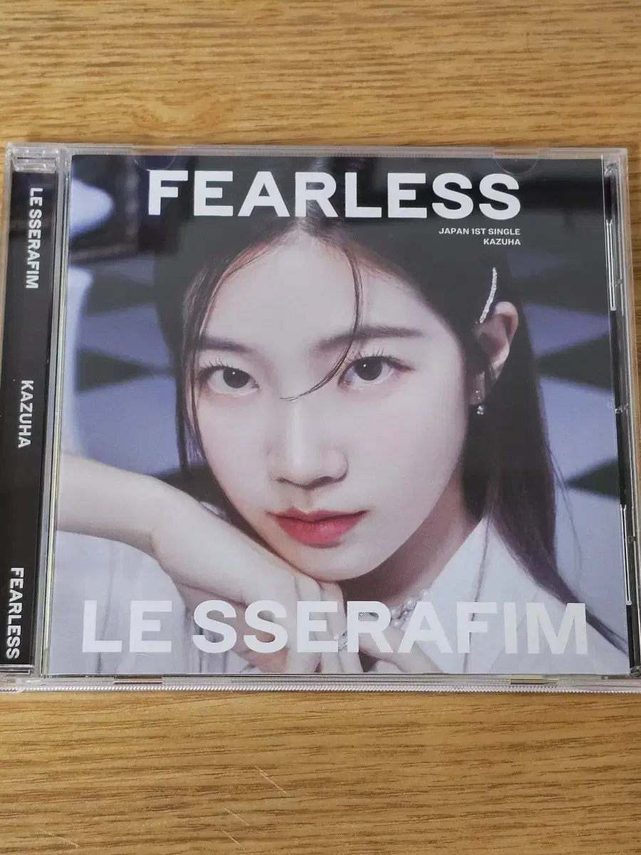 르세라핌 fearless 일본 앨범 솔로 자켓 카즈하