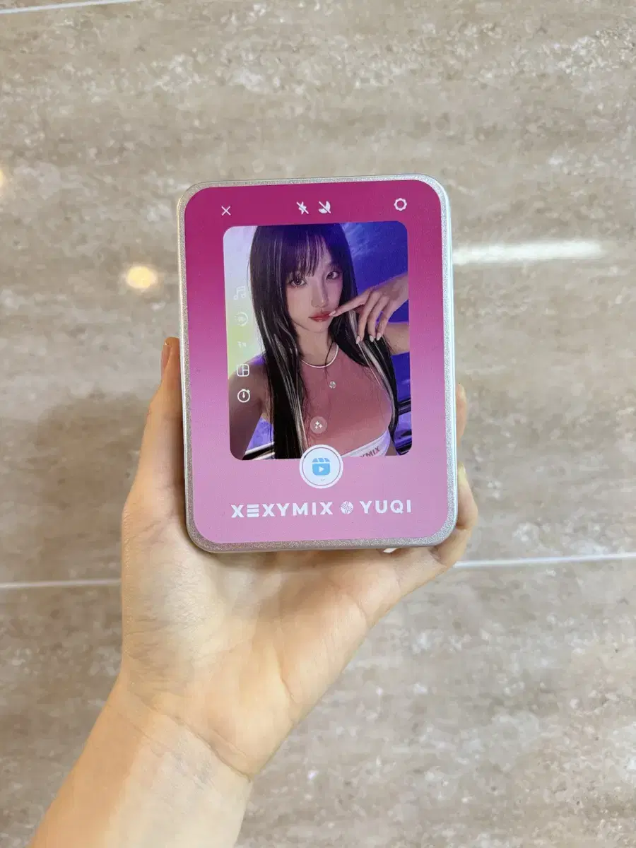 Jexmix yuqi Collaborations sign photocard Sets