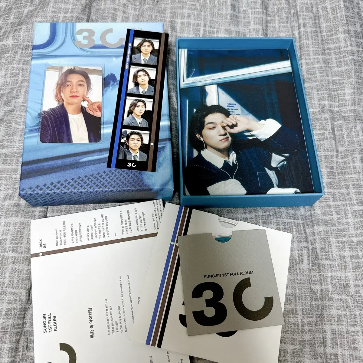 Day 6 Sungjin 30 postcard version full set soundwave unreleased photocard with pre-order benefit