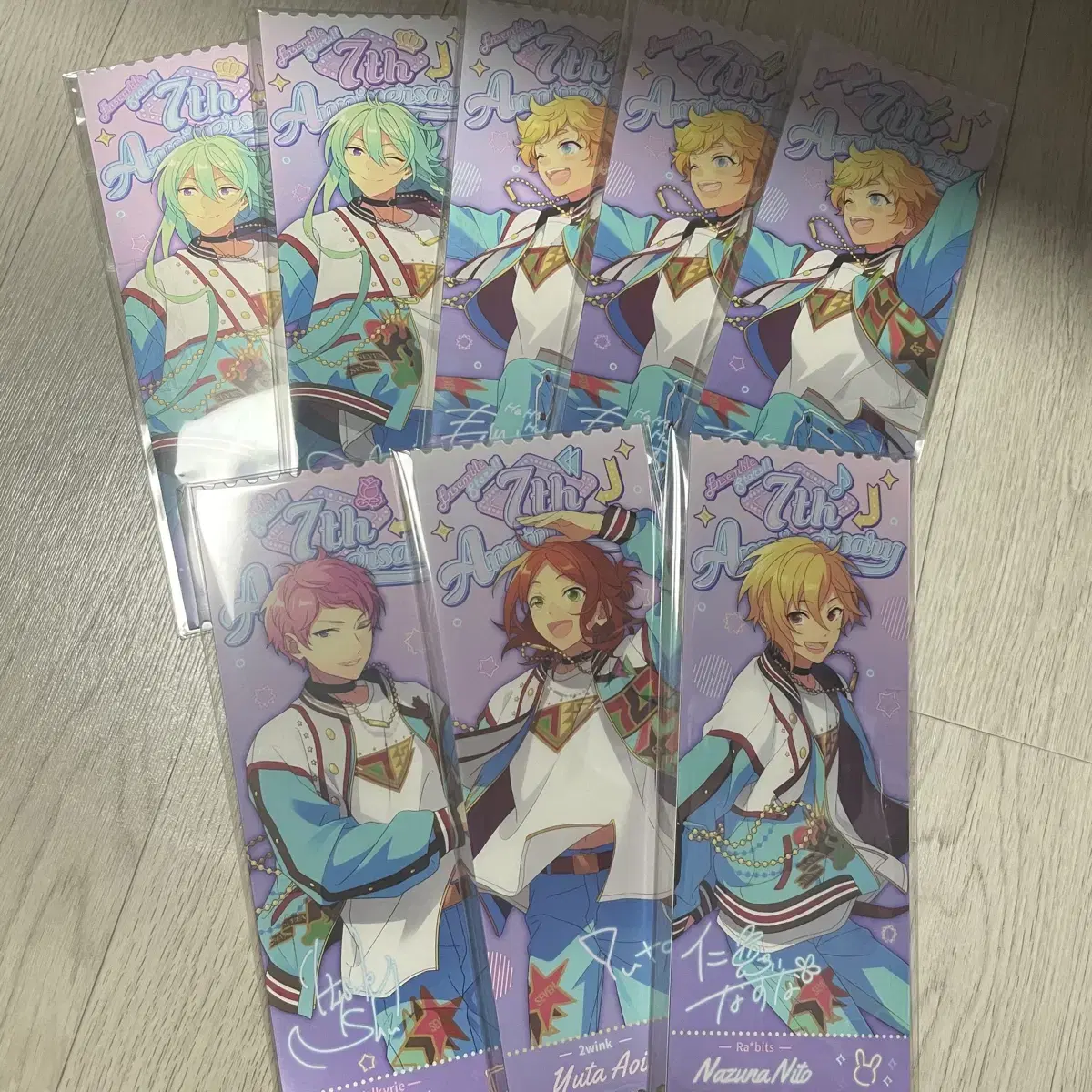 Anstar Ensemble Stars 7th Anniversary Ticket Wataru sora Shu Yuuta Nayeon