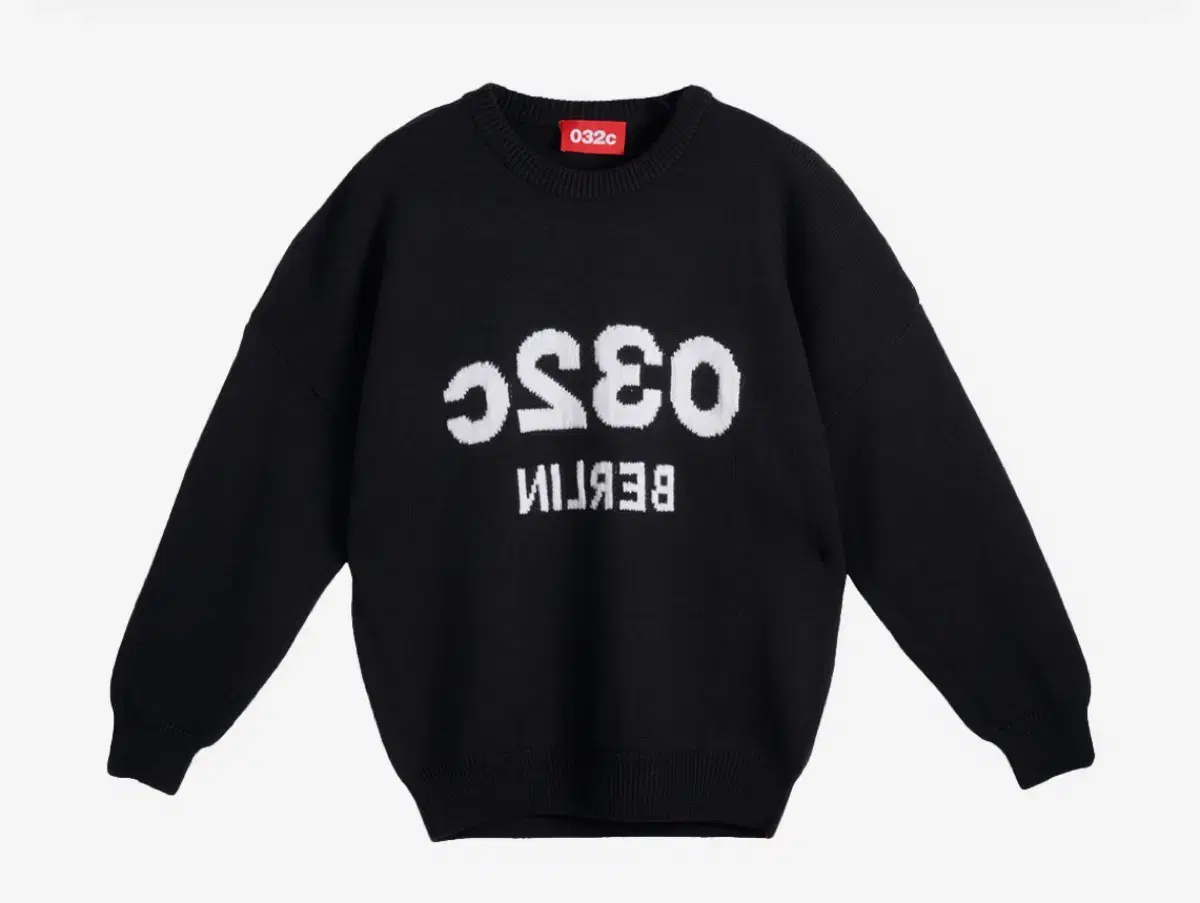 [M] 032c selca Knitted sweater black new