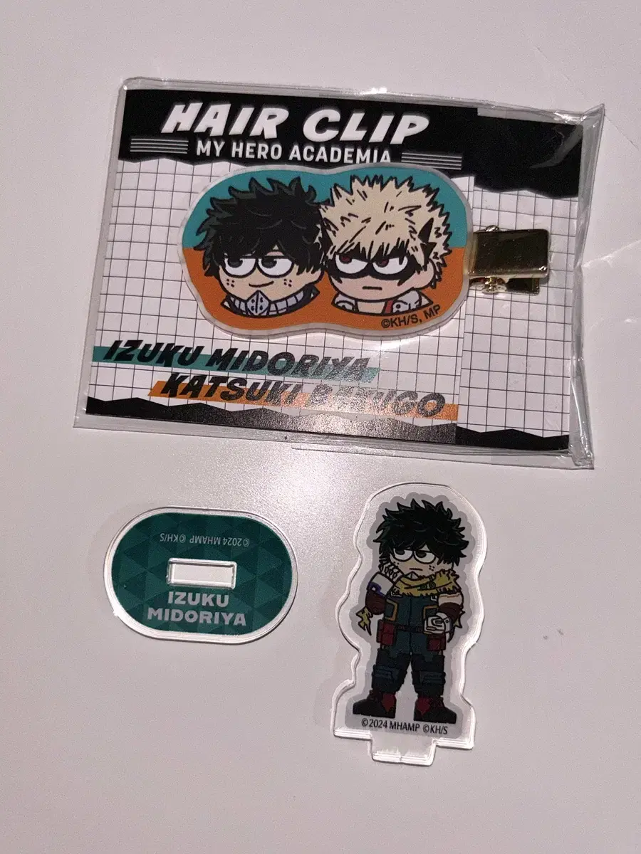 NAHIA Hiroaka Bakugo Midoriya Jirori Hair Clip Acrylic