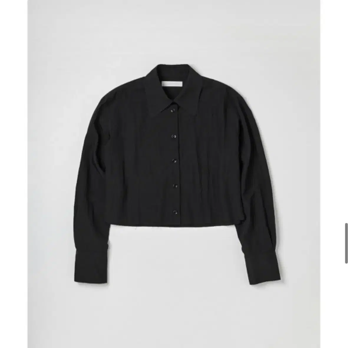 낫띵에브리띵 raw detail shirt