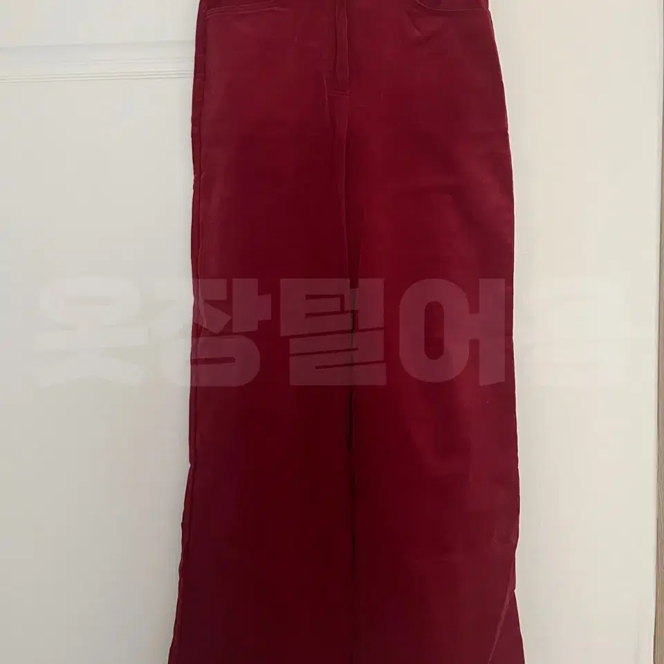 소이르 corduroy wide pants (s)