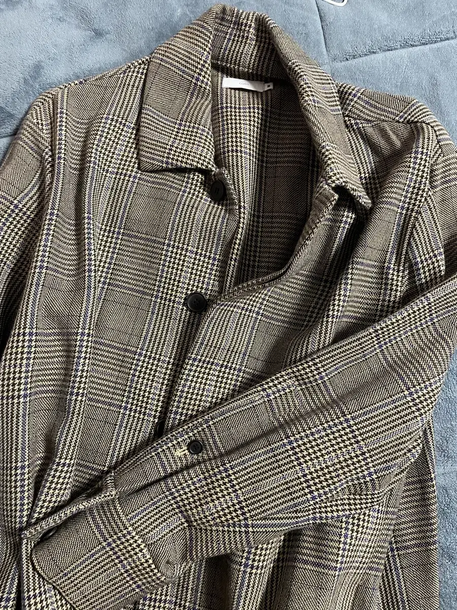 coln checked jacket m