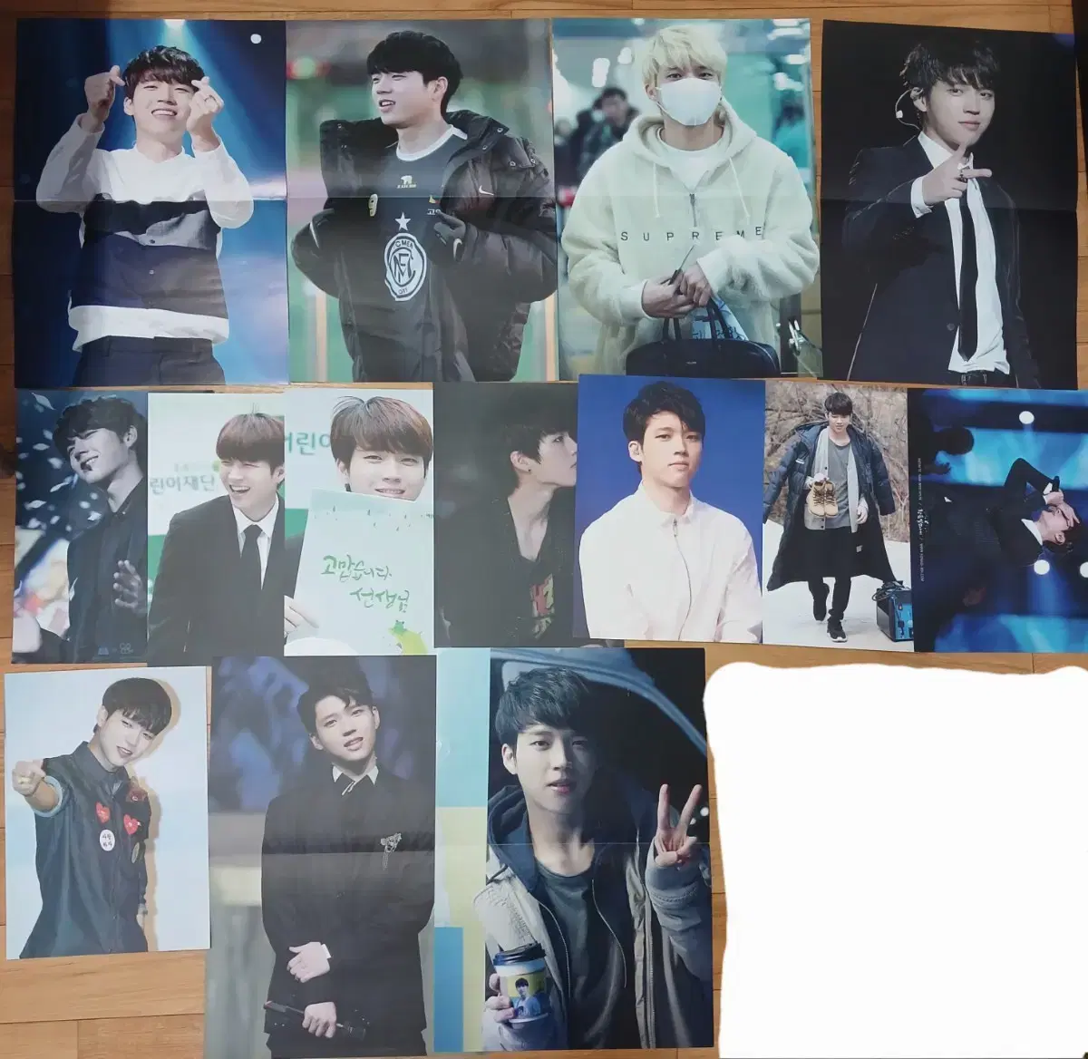 Infinite woohyun photobook and merchandise