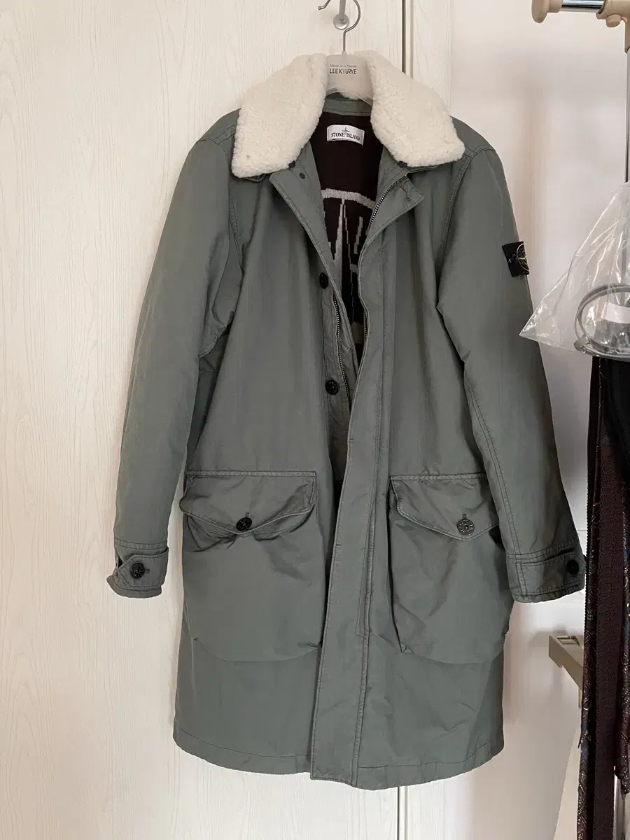 Stone Island puffer coat (David TC PrimaLoft puffer coat) for sale.