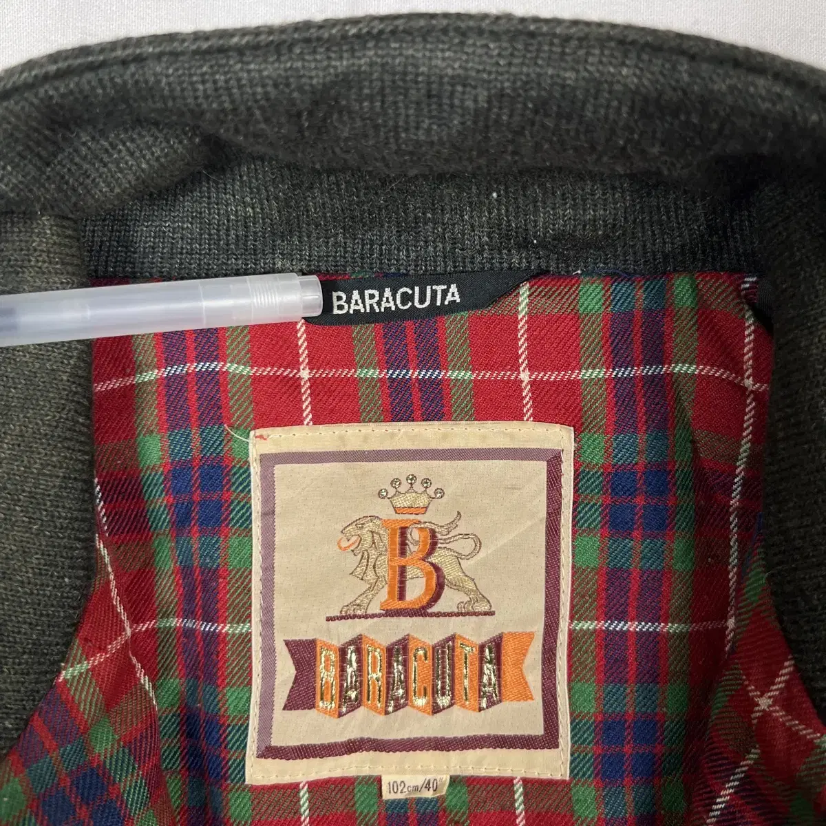 80s 바라투타 baracuta g-9 울 블루종 자켓