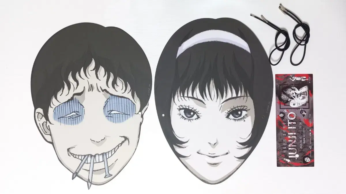 Ito Junji Horror House Tomie Soichi Masks and Tickets