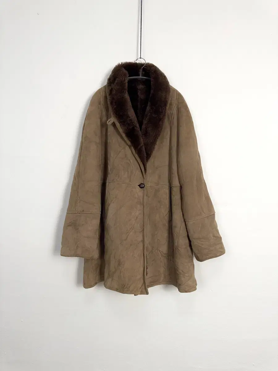 Old Bottega Veneta mouton coat