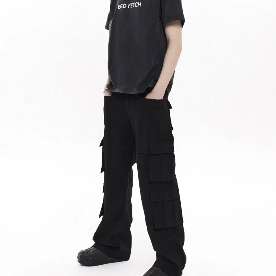 egofetch 이고패치 Multi-Pocket Cargo Pants L