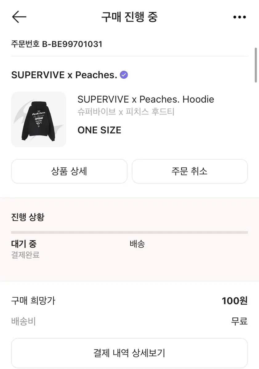 Supervised Peaches Hoodie