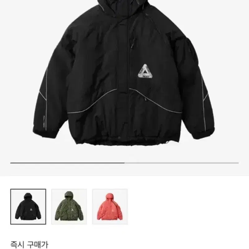 22fw 팔라스 m 테크 후드자켓 XL