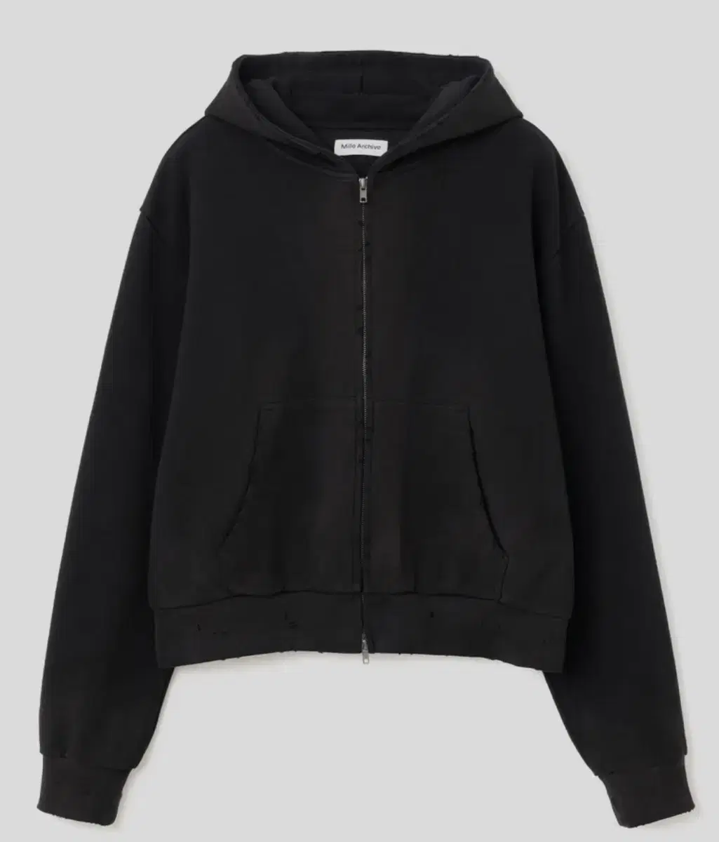 Milo Damage Shorty Hoodie Zip Up L