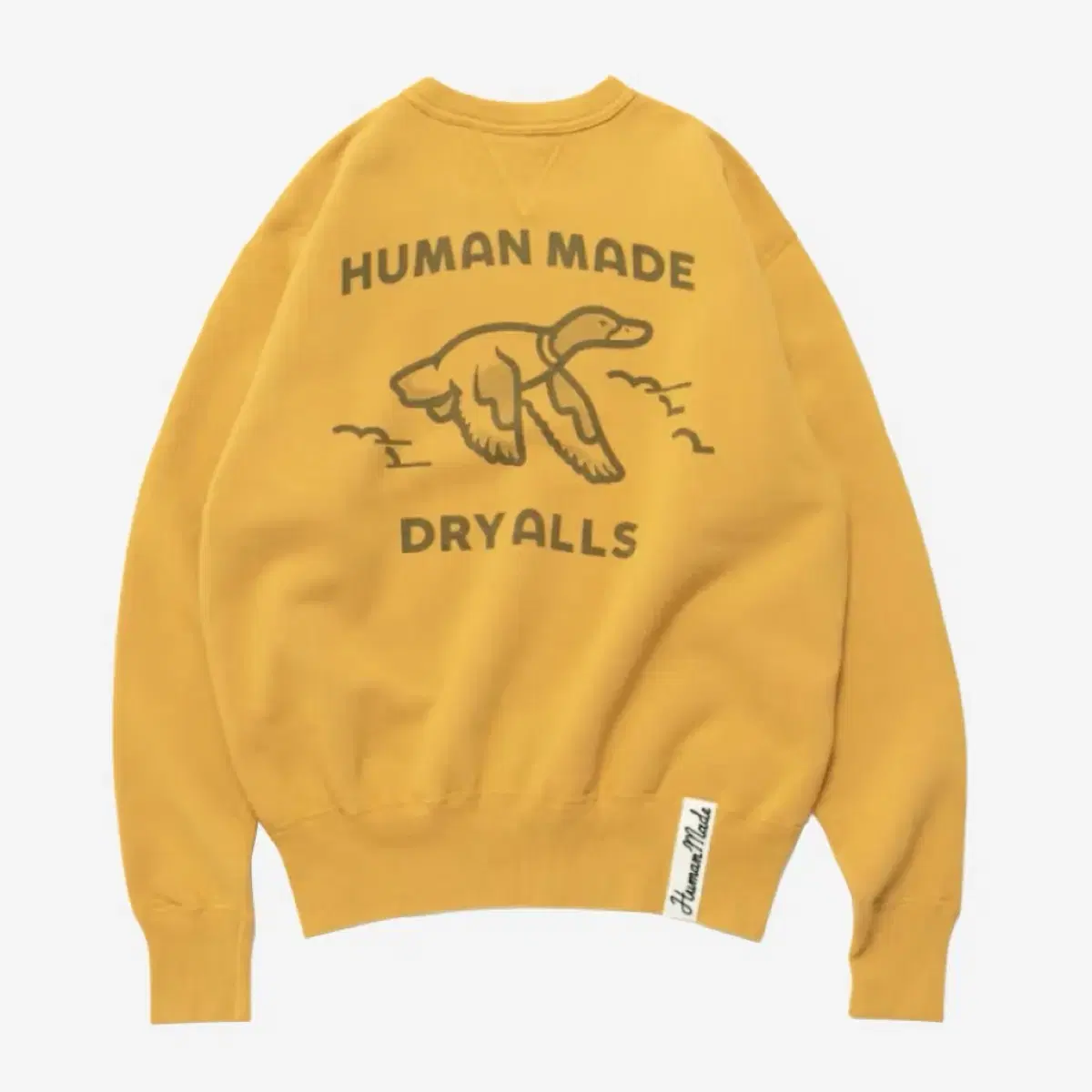 Humanmade Duck Tsurami Sweatshirt Yellow (L)