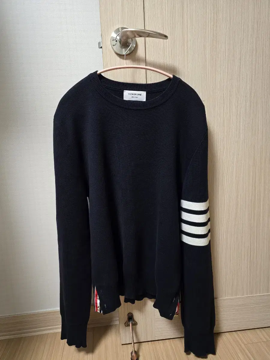 Thom Browne Milano Stitch Knit with Keum Buttons Size 4