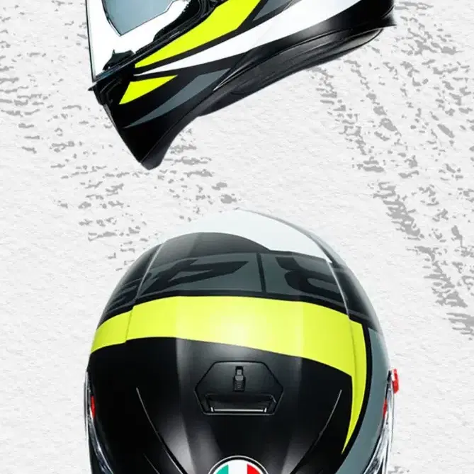 AGV 무광 선바이저 풀페이스 헬멧 K-3 SV SPIN 46 TOP