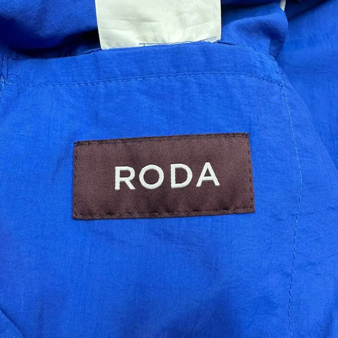 Roda 로다 나일론 자켓 블루 50