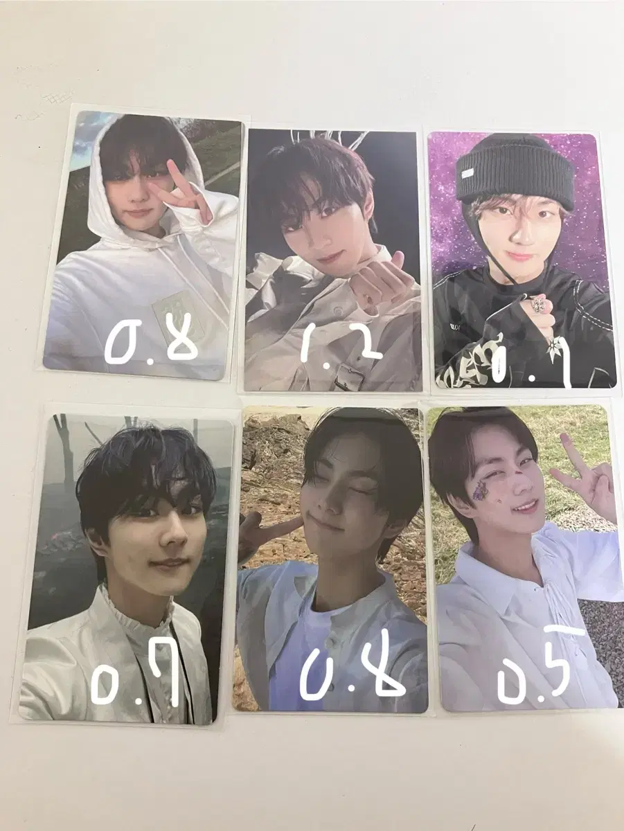 yang jungwon photocard and yang komi wts(sell)