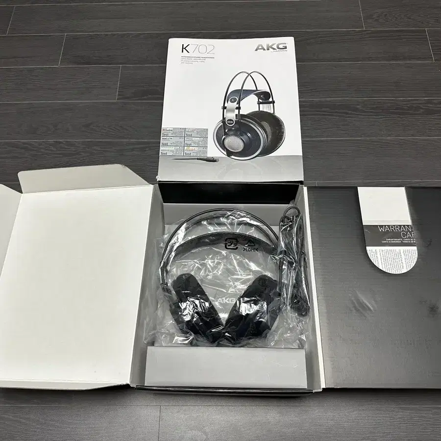 AKG K702 레퍼런스 스튜디오 헤드폰