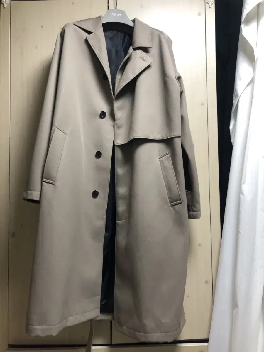 Drugs Homme Gun Flap Trench