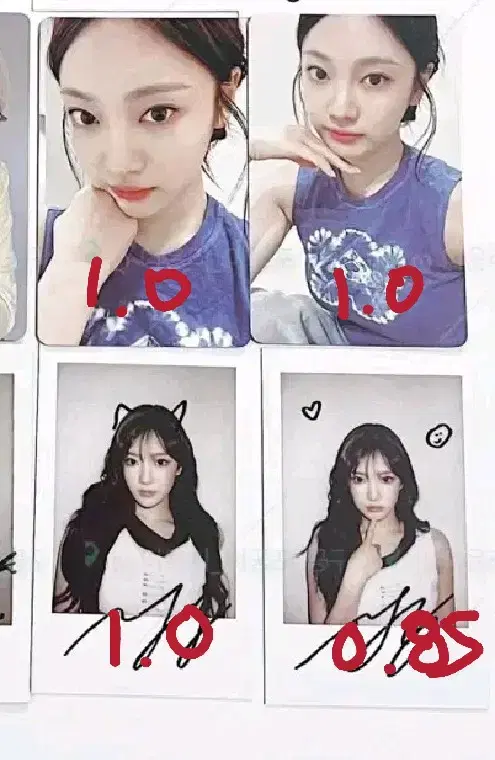 aespa ningning kms wts polaroid selpo