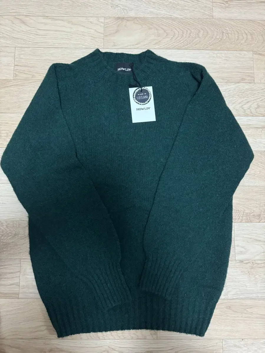 New) Howlin' Shaggy Dog Knit Forest size M