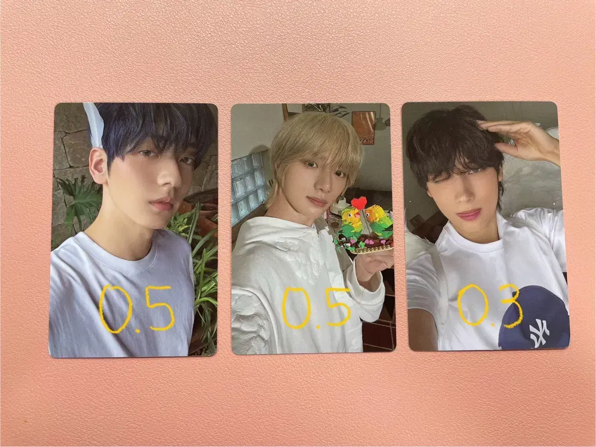 TXT Angel version soobin beomgyu hueningkai Photocard Sanctuary