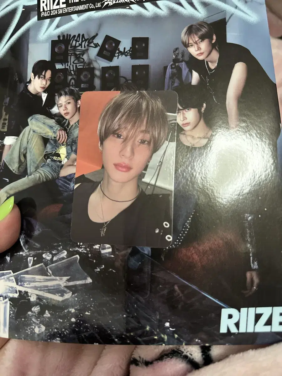 Rize chanyoung USA photocard Rize