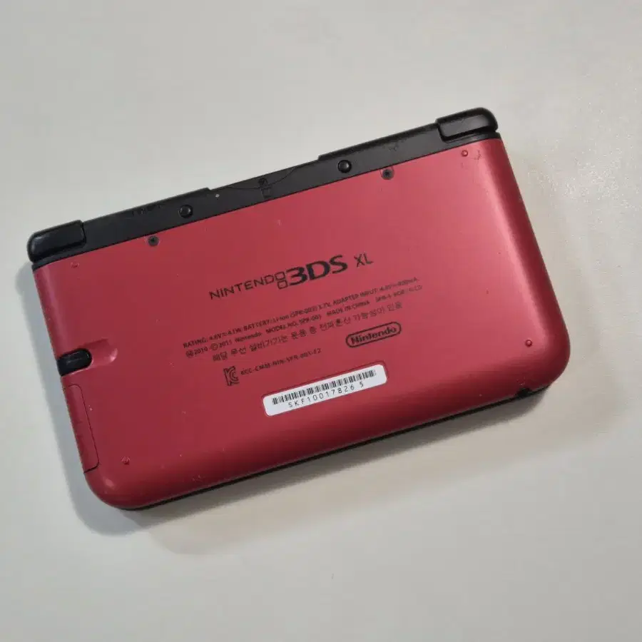 닌텐도 3DS XL 레드 (칩기기 파우치, 정품충전기 서비스)