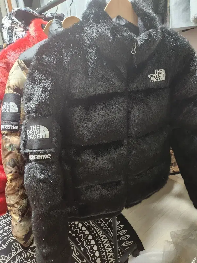 Supreme x The North Face Puffer Nopsie Jacket M Black 20FW