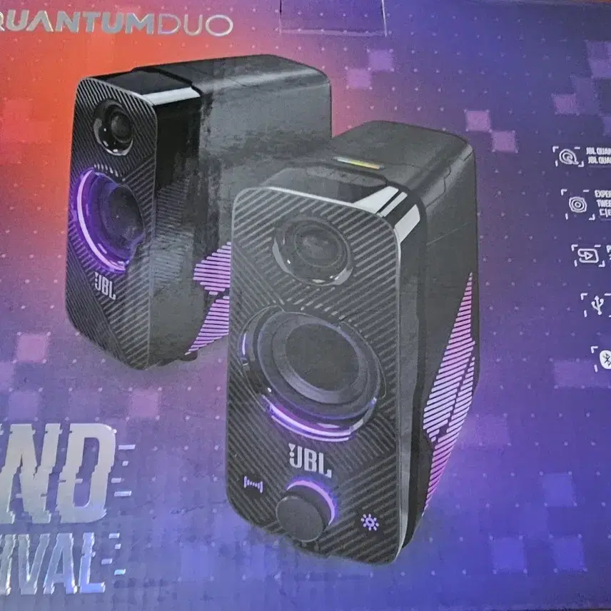 jbl quantum duo 스피커팝니다.