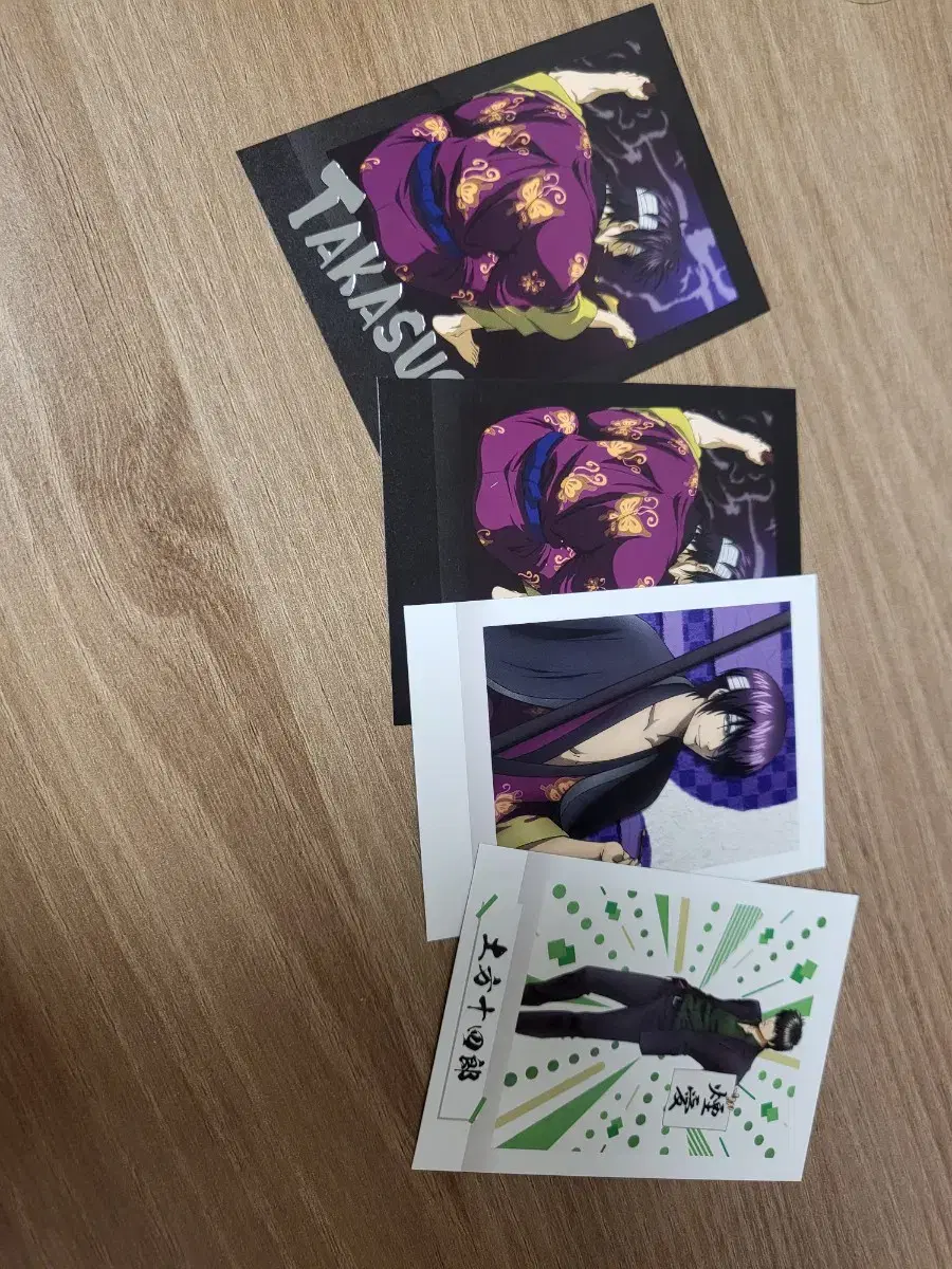 Gintama Pasha Rare 4 cards in bulk