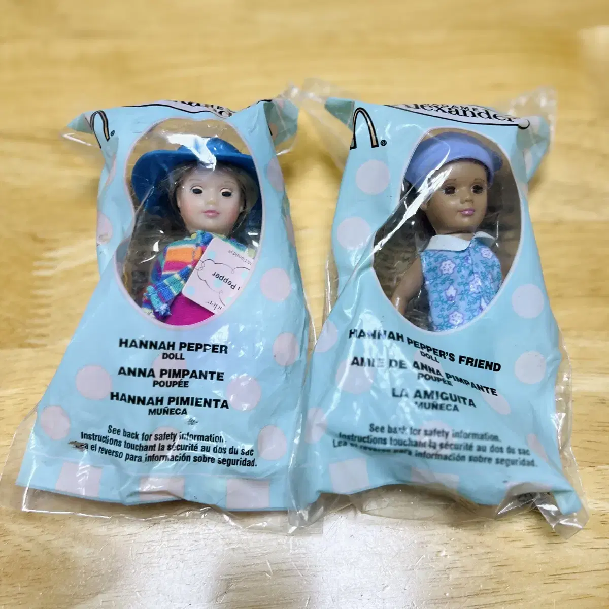 Madame Alexander doll 2 bulk McDonald's Happy Meal Toys