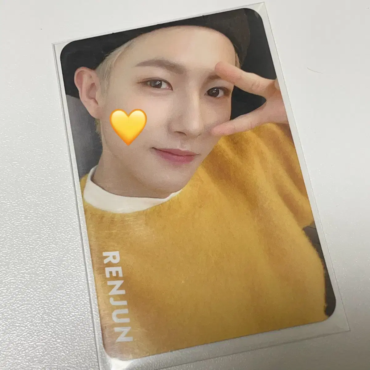 Quick sale)nct dream yellow renjun wts sell