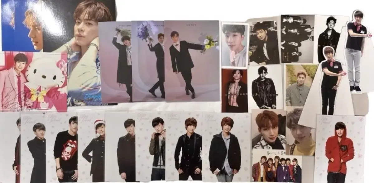 Boyfriend Merchandise bulk (pokas, postcards, stirrups, etc.)