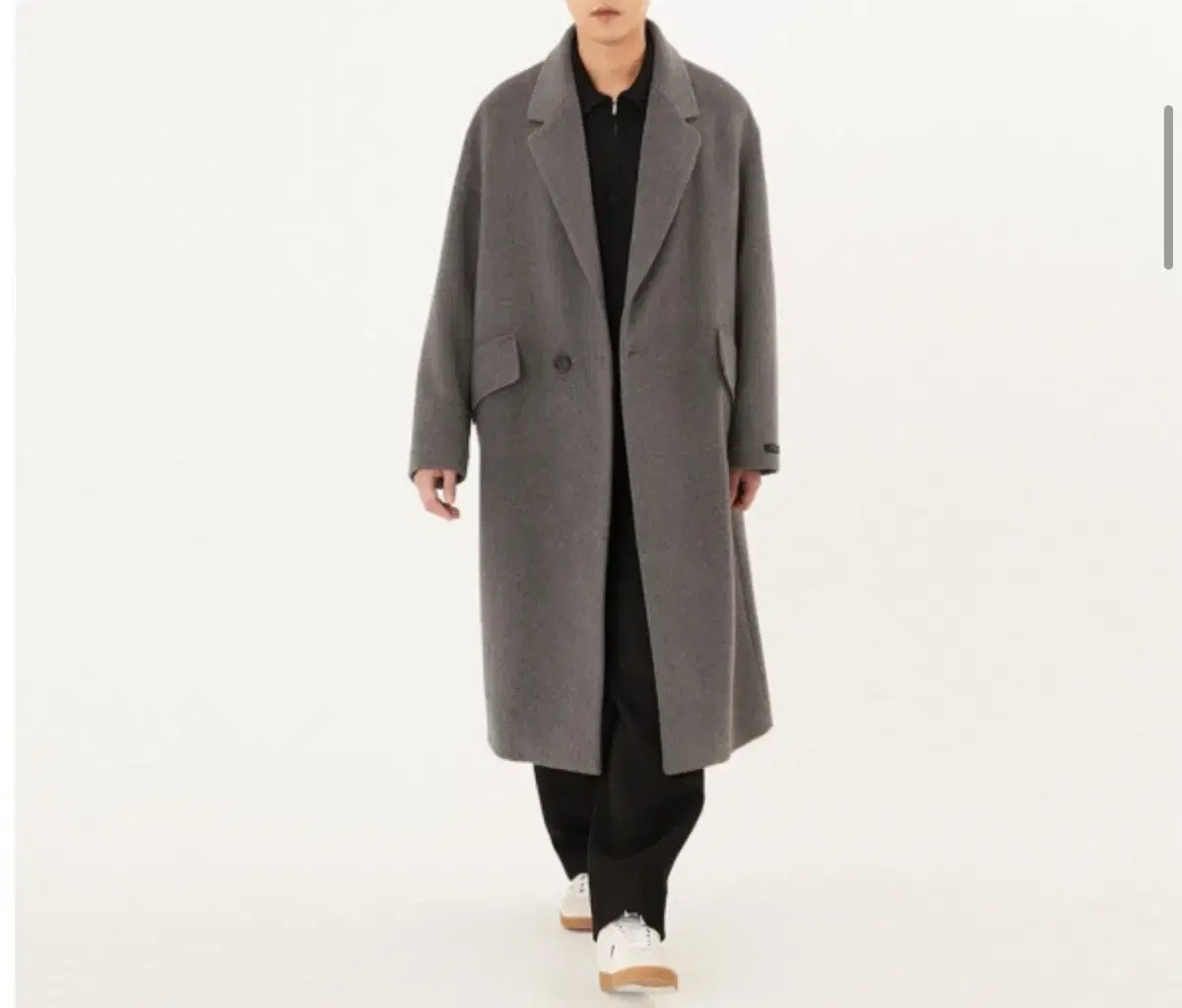 New arrivals ADHOC vahn double cashmere coat 100% cashmere