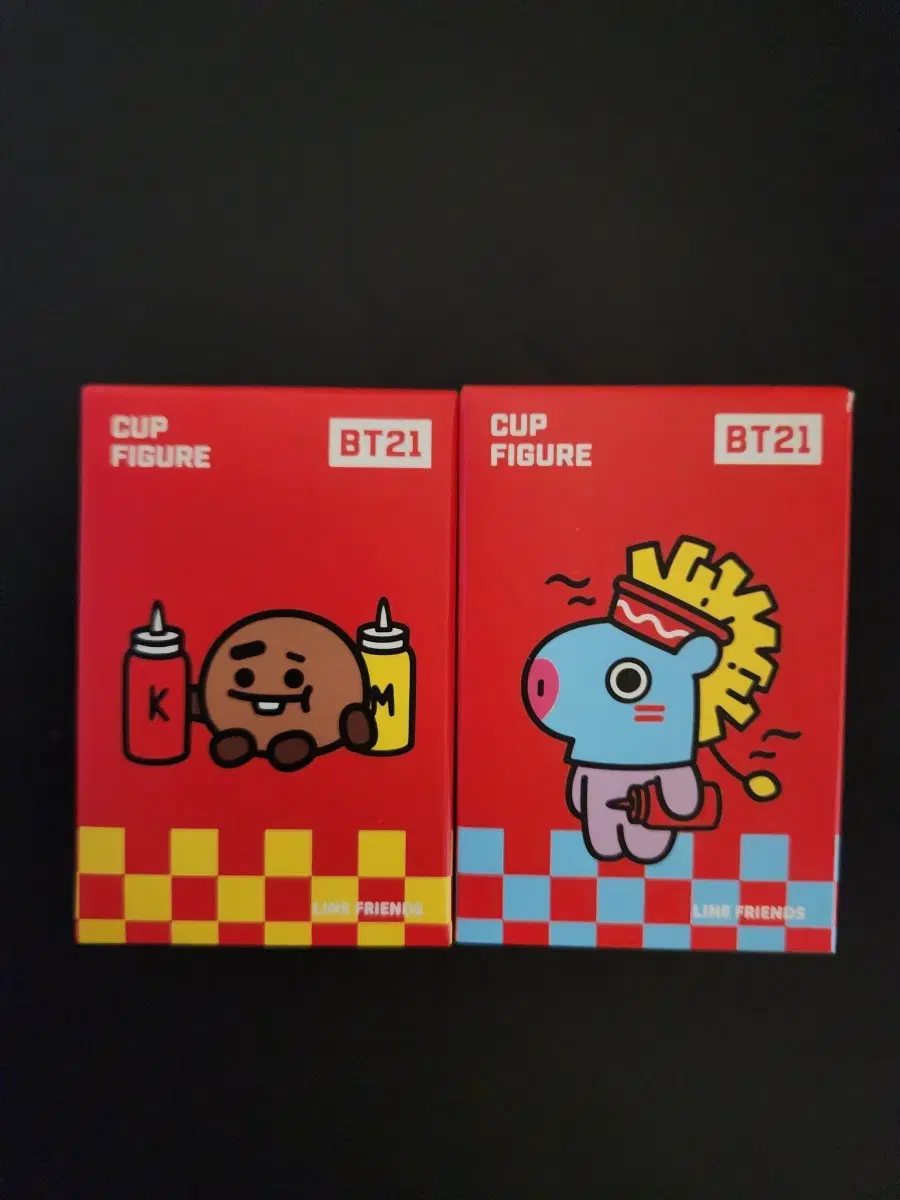 (Unsealed) BT21 Cup Figure Shuki Mangi BTS