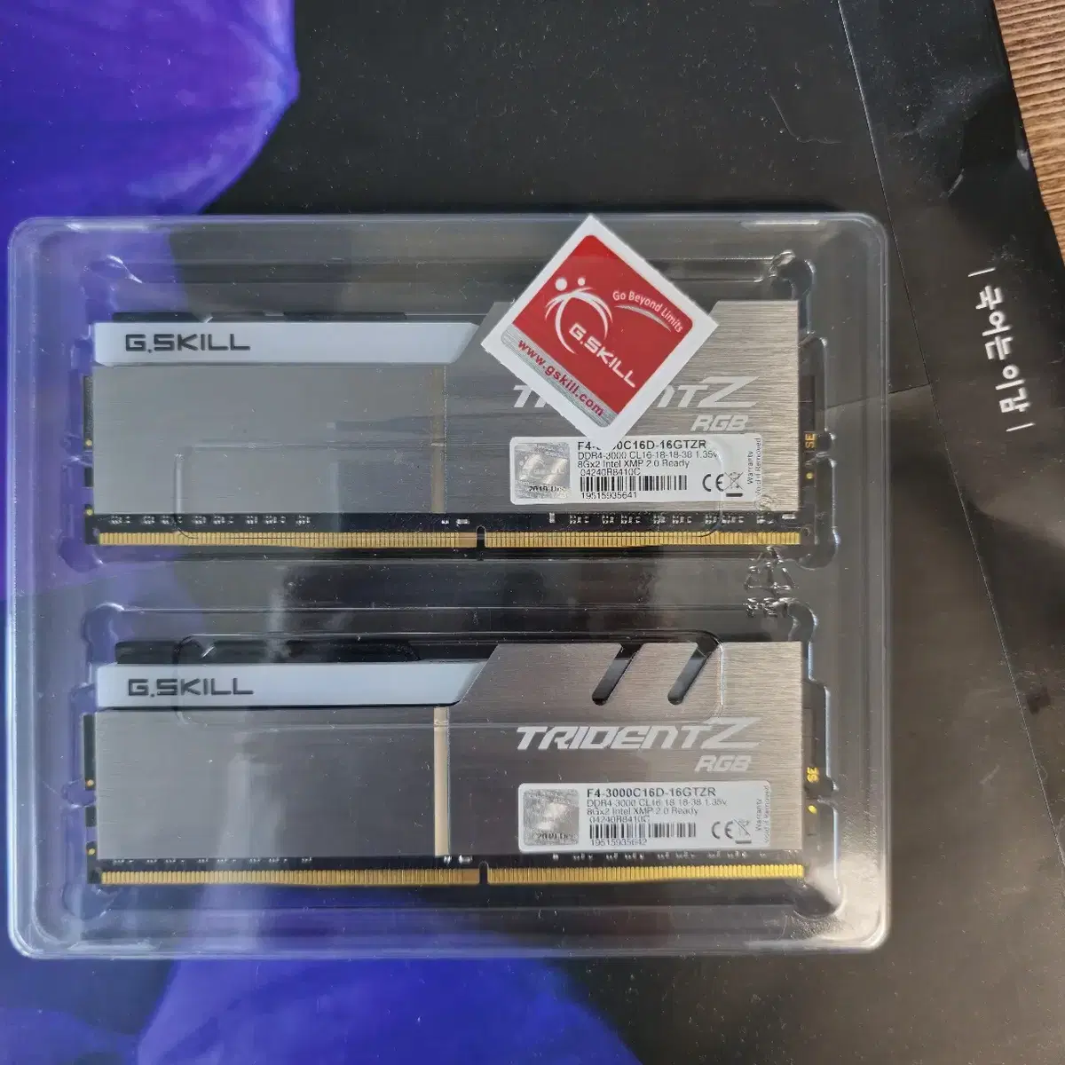 gskill ddr4 16g (8gx2) 3200 cl 16