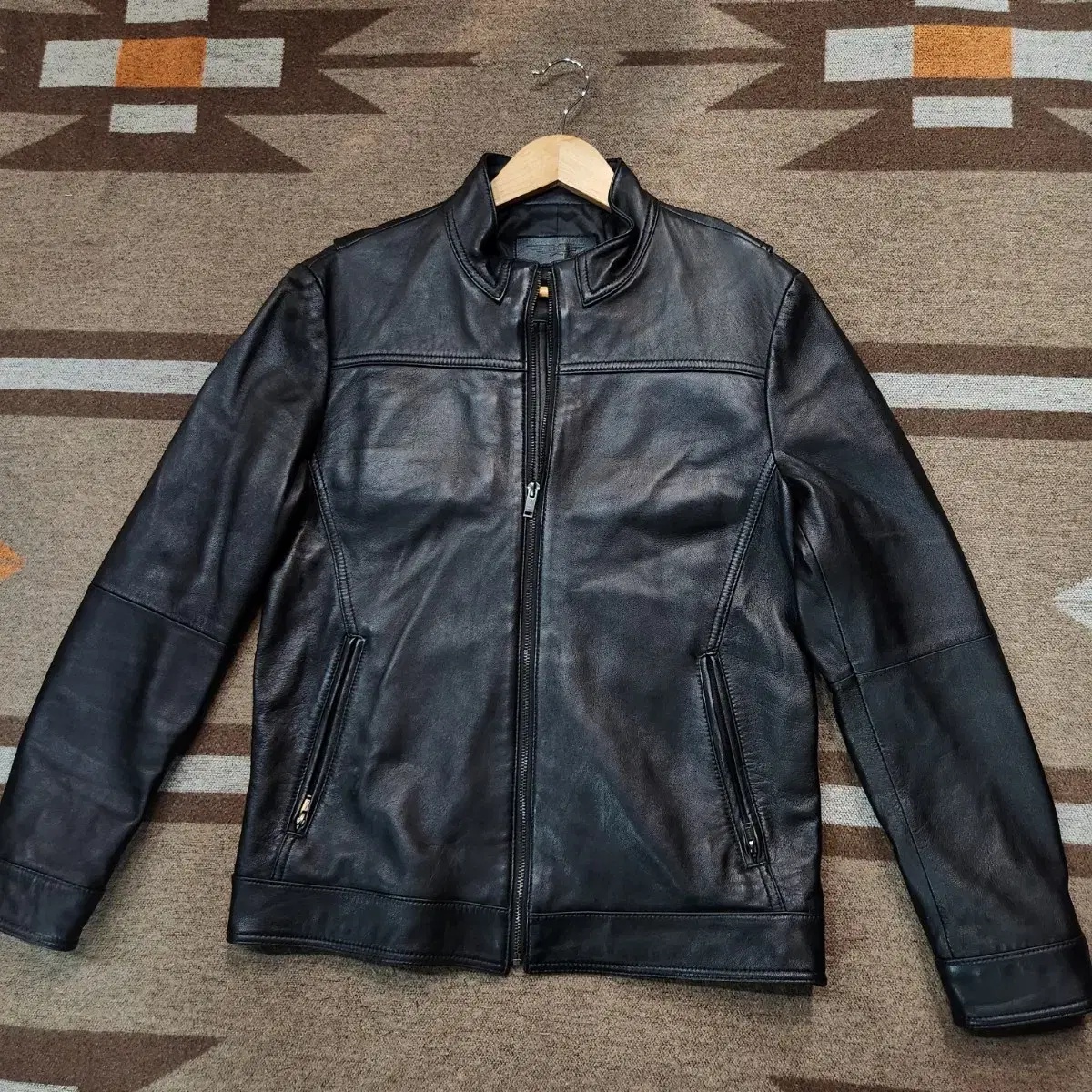 Weekend Sale)Police Police Men's Sheepskin Jacket M